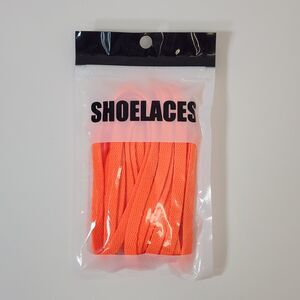 63" Inch BRIGHT ORANGE FLAT REPLACEMENT SHOELACES FOR NIKE JORDAN SHOELACE 160cm
